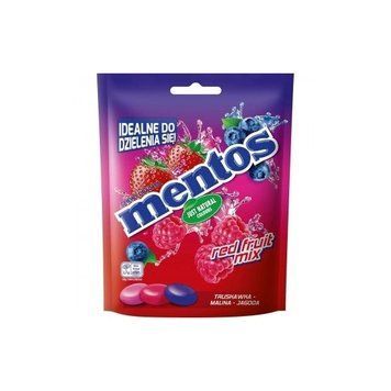 Жевательное драже Mentos Red Fruit Mix Ягодный Микс 160 г 112430 фото