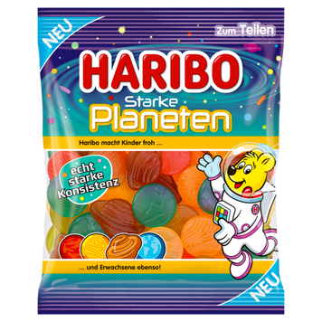 Haribo планеты Starke Planeten 175 g 4001686003206 фото