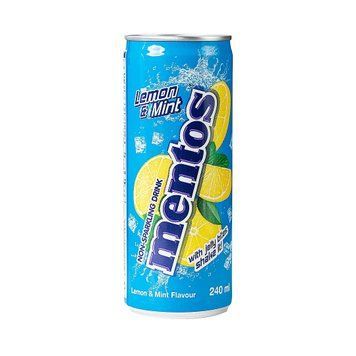 Напиток Mentos Lemon & Mint Jelly Bites Лимон и Мята с кокосовым желе 240 мл 112569 фото