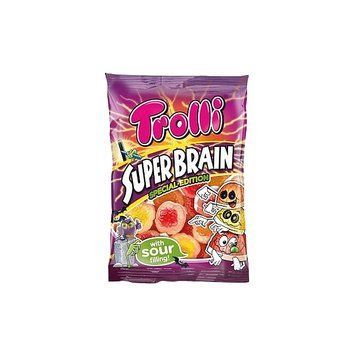 Желейки конфеты Trolli Super Brain Тролли Мармеладные Мозги Кислые Фрукты 175 г 112104 фото