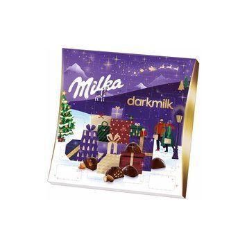 Адвент календар Milka Darkmilk Advent Calendar з темним шоколадом 210 г 112382 фото