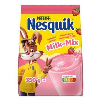 Смесь сухая для приготовления напитка Nesquik со вкусом клубники 350 г  8445291306516 фото