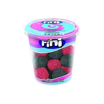 Желейки Berries Ожина та Малина стакан 200 г ТМ Fini Фіні Іспанія 111854 фото