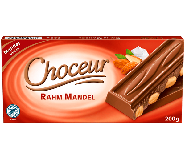 Шоколад Choceur Rahm Mandel 200 г 111276 фото
