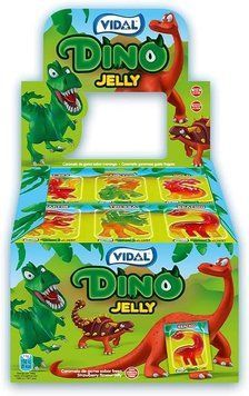 Желейные конфеты Vidal Dino Jelly Динозавры  ТМ Vidal Видаль Испания 111955 фото