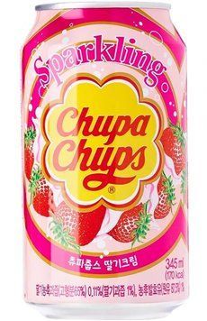 Газировка Chupa Chups Strawberry&Cream 345 мл 111227 фото