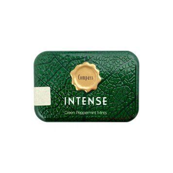 Мятные леденцы без сахара Compass Intense Peppermint Mints Зеленая Мята ж/б 20 г 112433 фото