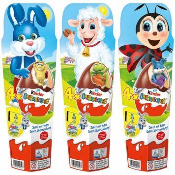подарочный набор kinder на 4 яйца 111508 фото