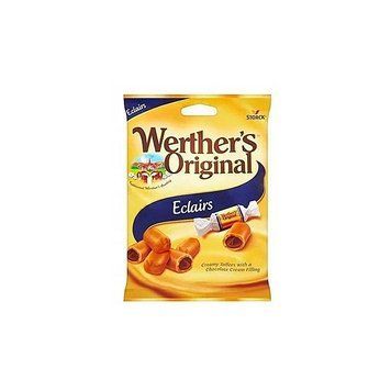 Цукерки Werthers Eclairs Вершкові іриски з шоколадним кремом 125 г ТМ Werthers Original Везерс Ориджинал Німеччина 112006 фото