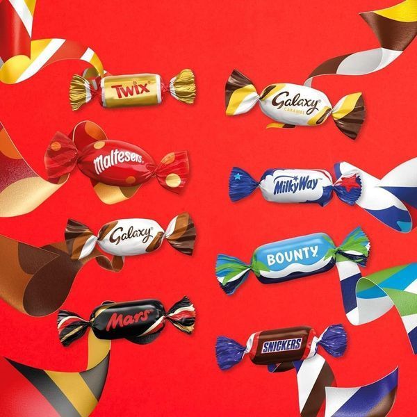 Набір цукерок Mars Celebrations Асорті 150 шт (Баунті Снікерс Твікс) 1435 г 5000159500234 фото