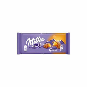 Шоколад молочний Milka Caramel Мілка з Карамеллю 100 г 112108 фото