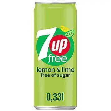 Газировка без сахара 7up free 0,33ml 111656 фото