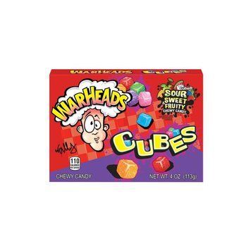 Жувальні цукерки Вибух мозку Warheads Sour Chewy Cubes Кислі Кубики 113 г 112188 фото