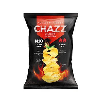 Чіпси Chazz Jalapeno & Habanero Pepper Chips Халапеньо та Хабанеро 90 г 4779047980663 фото