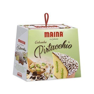 Итальянский кулич панеттоне Maina Colomba Pistachio Фисташковый крем 750 г 112574 фото
