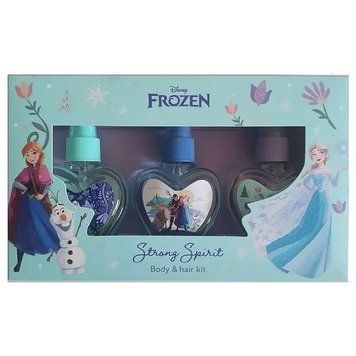 Парфюмированный набор для девочек Disney Frozen Strong Spirit Холодное сердце 3x75 мл 8721073606402 фото
