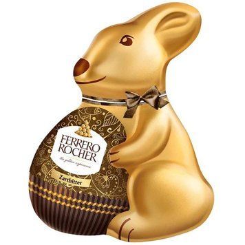Шоколадная фигурка Кролик Ferrero Rocher 60g темный шоколад 111607 фото