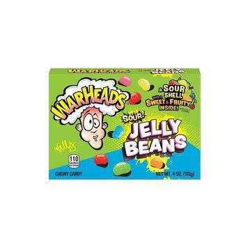 Жевательные конфеты Взрыв Мозга Warheads Sour Jelly Beans Бобы Кислые 113 г 112189 фото
