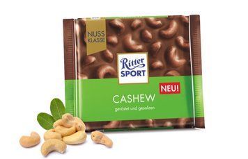 Шоколад Ritter Sport Cashew 100g 4000417670717 фото