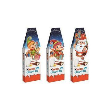 Новогодний набор Kinder Chocolate 16 батончиков 200 г 112388 фото