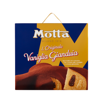 Італійська панеттоне Motta l'Originale Vaniglia Gianduia з шоколадом і ваніллю 750 г 112577 фото