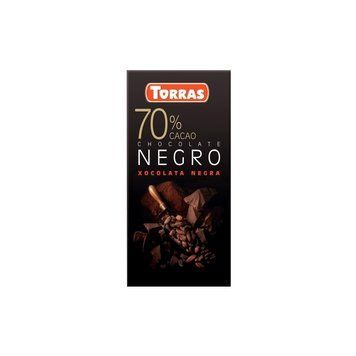 Шоколад черный TORRAS Negro 70% без глютена 80 г 112061 фото