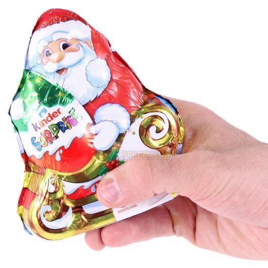 Шоколадна фігурка Санта-Клаус Kinder з іграшкою 75 г 112339 фото