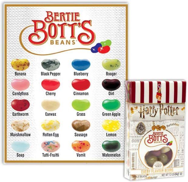 Конфеты Гарри Поттер Jelly Belly Harry Potter Bertie Bott's 34г 111610 фото