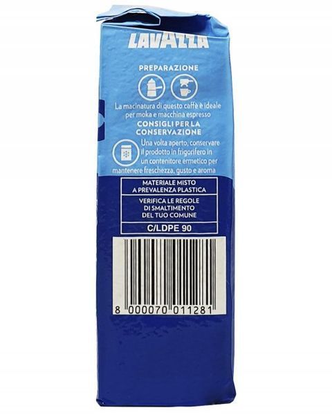 Кава мелена Lavazza Dek Classico 250 г 111132 фото