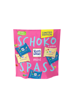 Набір шоколадок Ritter Sport MINI Schokospass Schokolinsen 200г 111515 фото