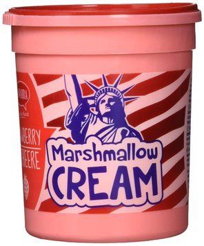 Крем Маршмеллоу клубничный Nawarra Marshmallow cream Strawberry 111662 фото
