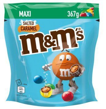 Драже M&M's Salted Caramel молочний шоколад та солона карамель 367 г ТМ M&M's Ммдмс США 112013 фото