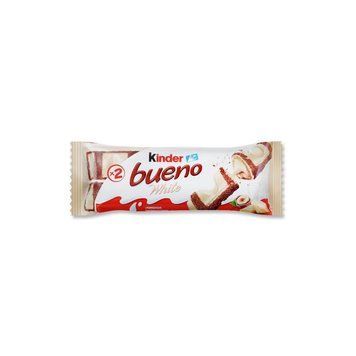Батончик вафельний Kinder Bueno White Кіндер з білим шоколадом 39 г 112114 фото