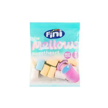 Маршмелоу Mellows Sweetheart Різнокольорові 80 г ТМ Fini Фіні Іспанія 111863 фото