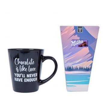 Подарочный набор Milka Чашка с горячим шоколадом Милка 8720701945067 фото