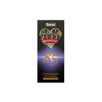 Шоколад черний TORRAS Zero 85% какао без глютена и сахара 100 г 112065 фото