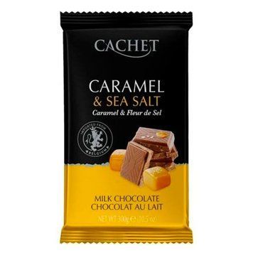 Шоколад Cachet Caramel&Sea salt 300 г 111287 фото
