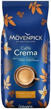 Кофе в зернах Movenpick Crema Крема 100% Арабика 1000 г ТМ Movenpick Мовенпик Швейцария 111967 фото
