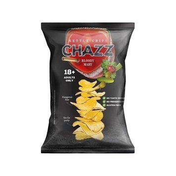 Чіпси Кривава Мері Chazz Bloody Mary Chips 90 г 4779047981103 фото