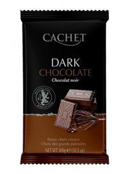 Шоколад Cachet Dark Chocolate 300 г 111289 фото