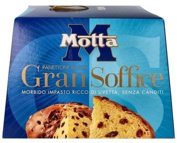 Панеттоне з родзинкам Motta Gran Soffice 900 г ІталІя 111519 фото