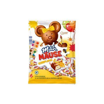 Шоколадные конфеты Milch Mause Cornflakes с кукурузными хлопьями 300 г 112345 фото