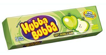 Жвачка Hubba Bubba Хуба Буба Яблоко 35 г ТМ Wrigley's Вриглейс Великобритания 111932 фото