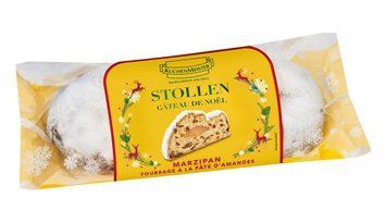 Рождественский Штоллен KuchenMeister Marzipan Stollen с Марципаном 500 г 4101540710919 фото