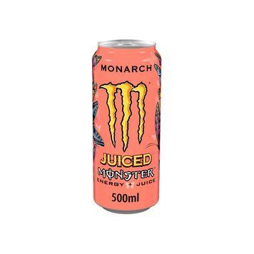 Напиток энергетик Juiced Monarch персик и нектарин 500 мл ТМ Monster Монстр Великобритания 111782 фото