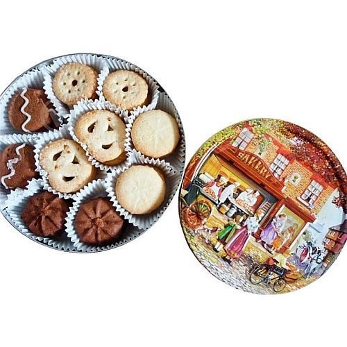 Печиво вершкове Jacobsen's Bakery Designer Assorted Кондитерська Асорті в ж/банці 400 г 112133 фото