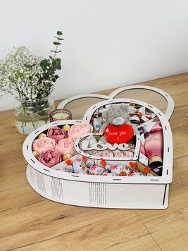 Набор "Сердце Love you" Размер коробки: 50*44**9 см 112446 фото