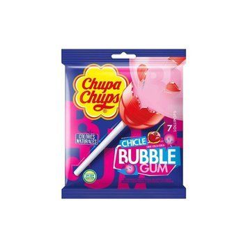 Льодяники Чупа Чупс Chupa Chups Bubble Gum із жуйкою 126 г 112199 фото