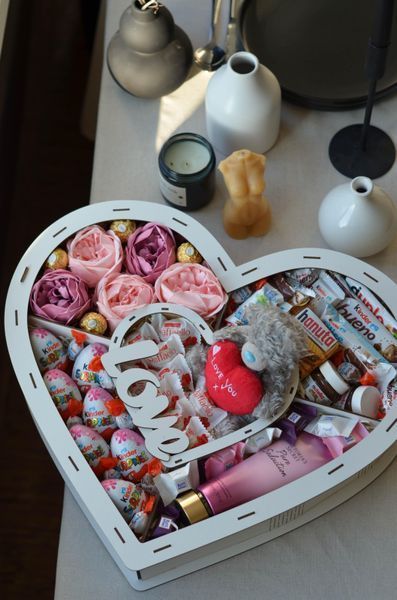 Набір "Серце Love you" Розмір коробки: 50*44**9 см  112446 фото