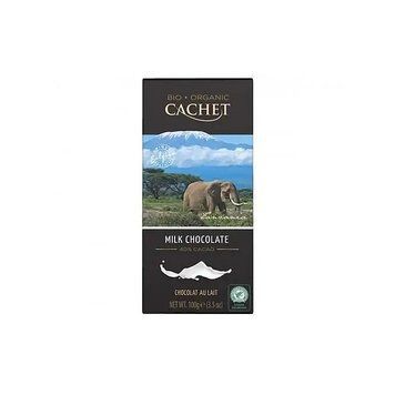 Молочний шоколад Cachet Bio Organic Milk Кашет Біо 40% какао 100 г 112447 фото